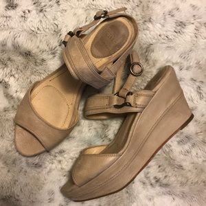 Frye Wedged Sandals